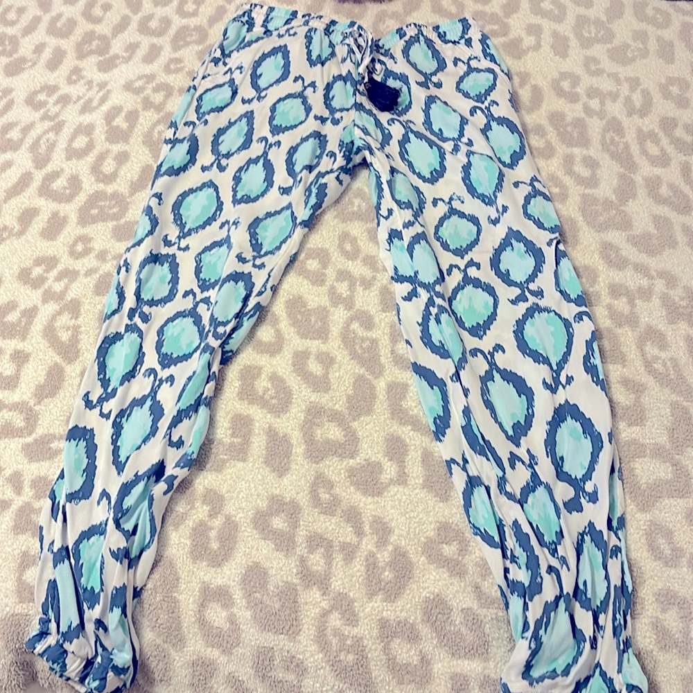 Lilly Pulitzer Drawstring Pants- Size Small - image 1